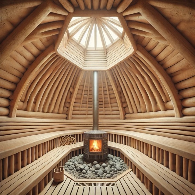 Finnische Sauna-Kota