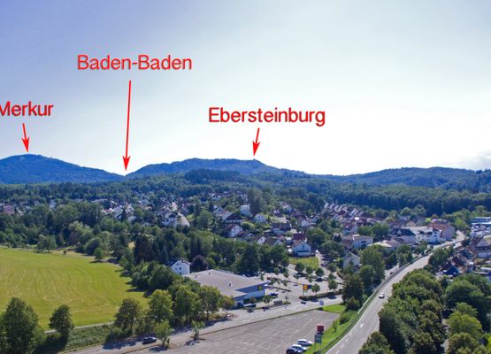 Hummelberg blick Richtung Baden-Baden