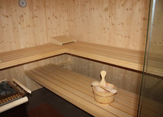 Unsere 2015 neu gebaute Sauna