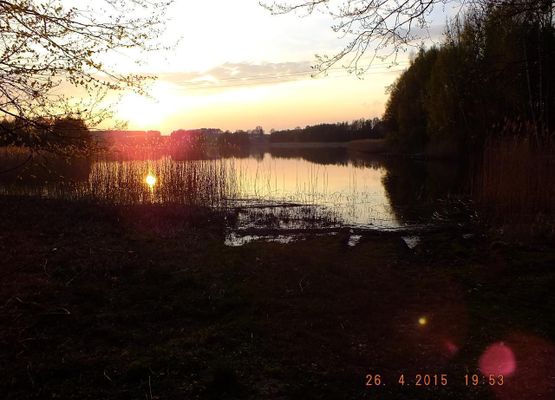 Sunset in Lezno