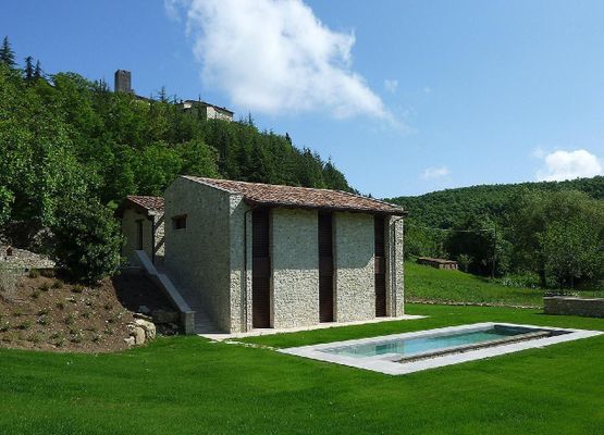 Wundervolle Villa in Umbrien mit Smart Home, Sky TV, Sauna, Jacuzzi, beheizter Pool