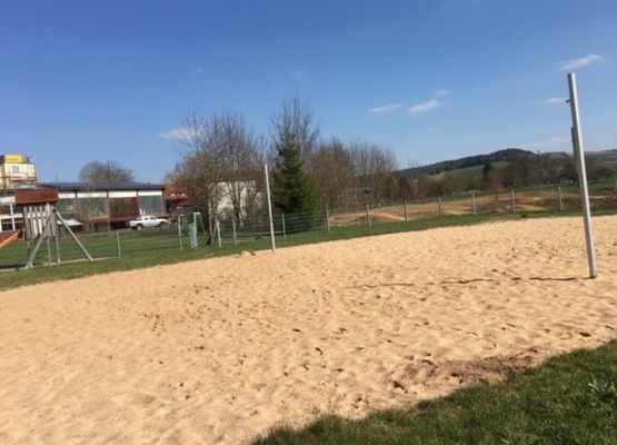 Öffentliches Beach Volleyball Feld 300m