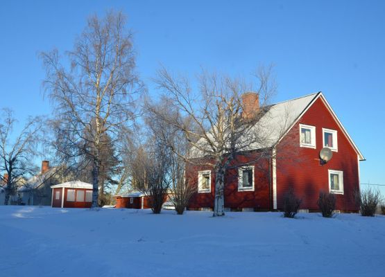 Haus im Winter ( Februar )