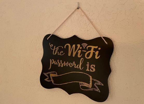 Highspeed Internet - Passwort in der Wohnung notiert
